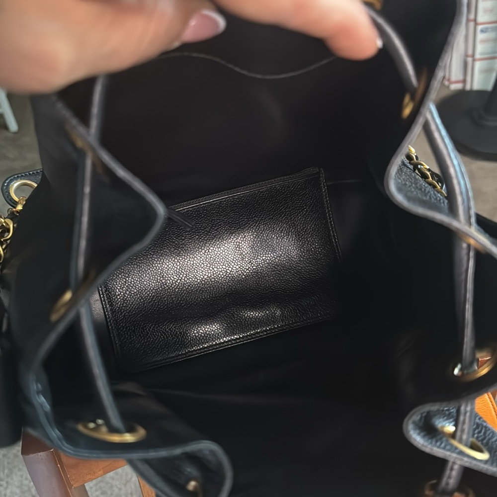 CHANEL - Triple Coco Mark Drawstring Shoulder Bag R1.220 - Picture 7 of 12